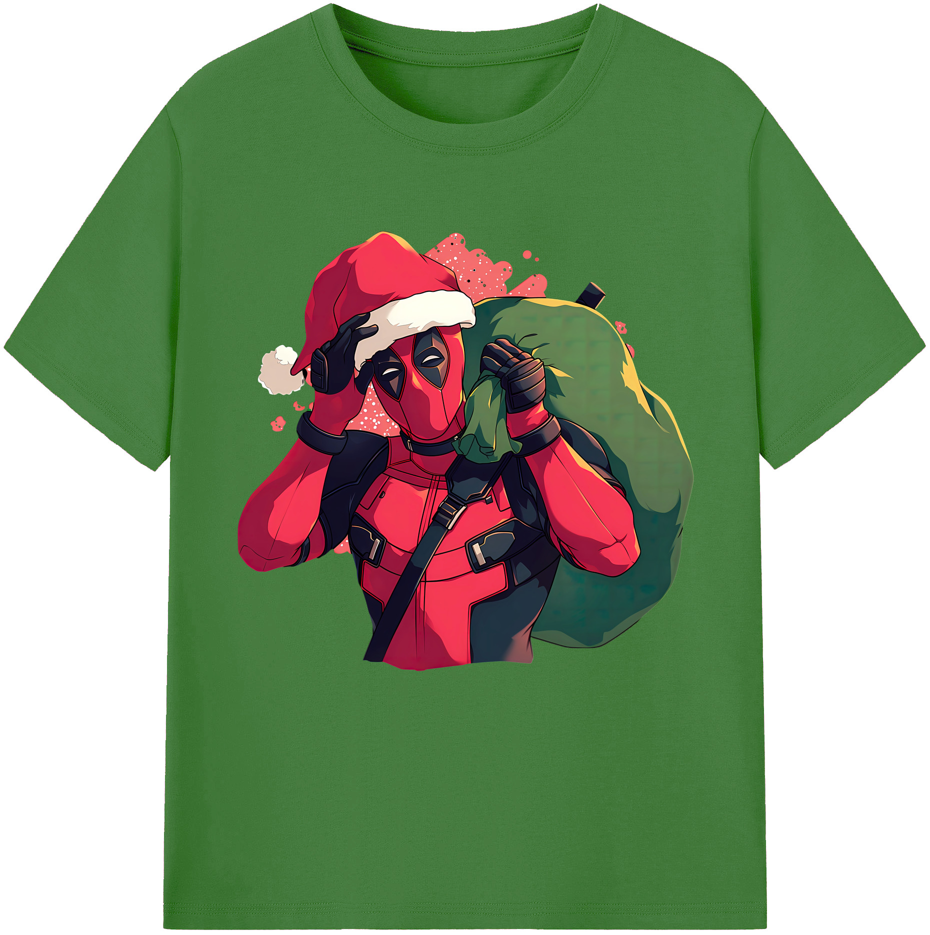 （画像用） Deadpool デッドプール レディースカジュアルプリントTシャツ（綿100％）